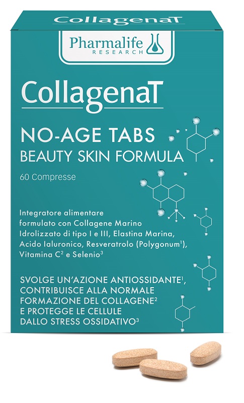 COLLAGENAT NO-AGE TABS 60 COMPRESSE - Apotecalab srl